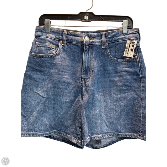 Shorts By H&m In Blue Denim, Size: 8