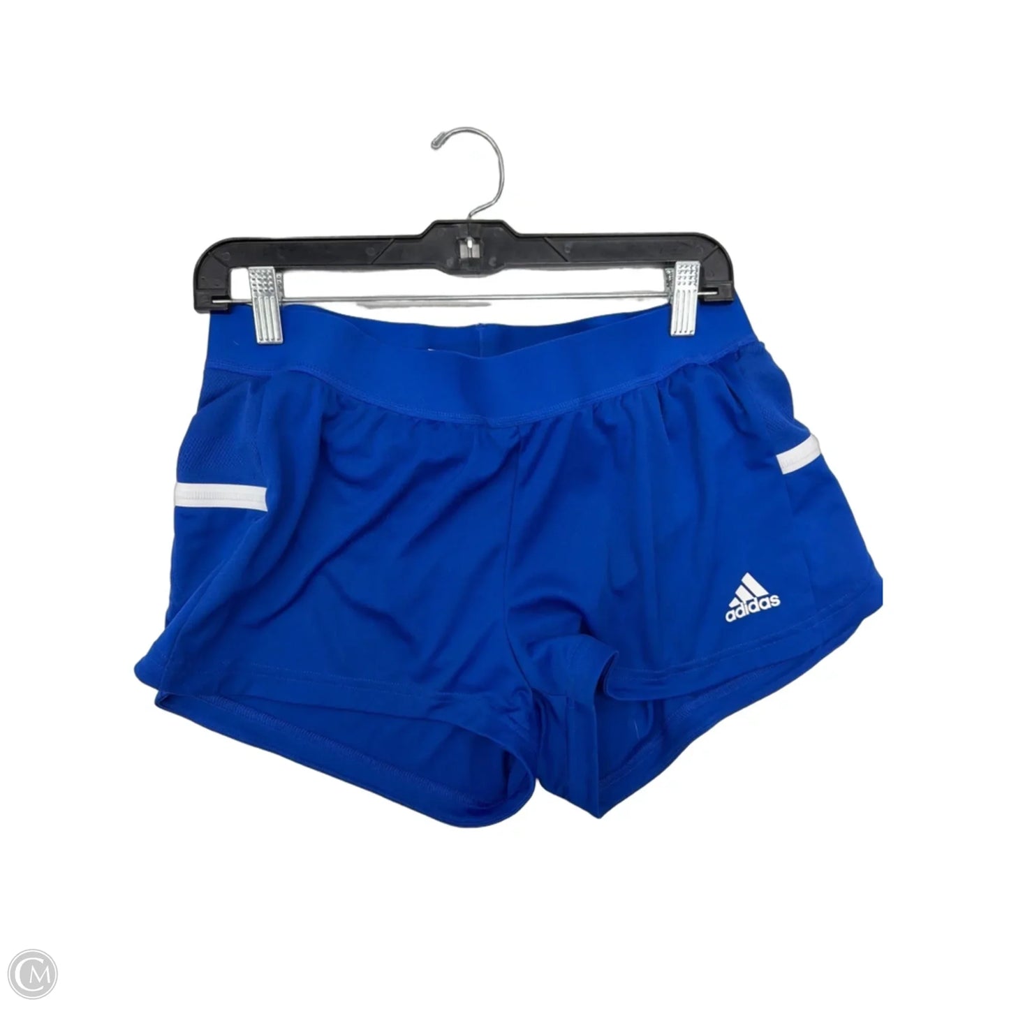 Athletic Shorts By Adidas In Blue, Size: M