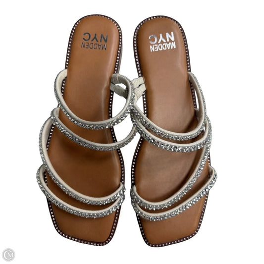 Sandals Flats By Madden Nyc In White, Size: 10