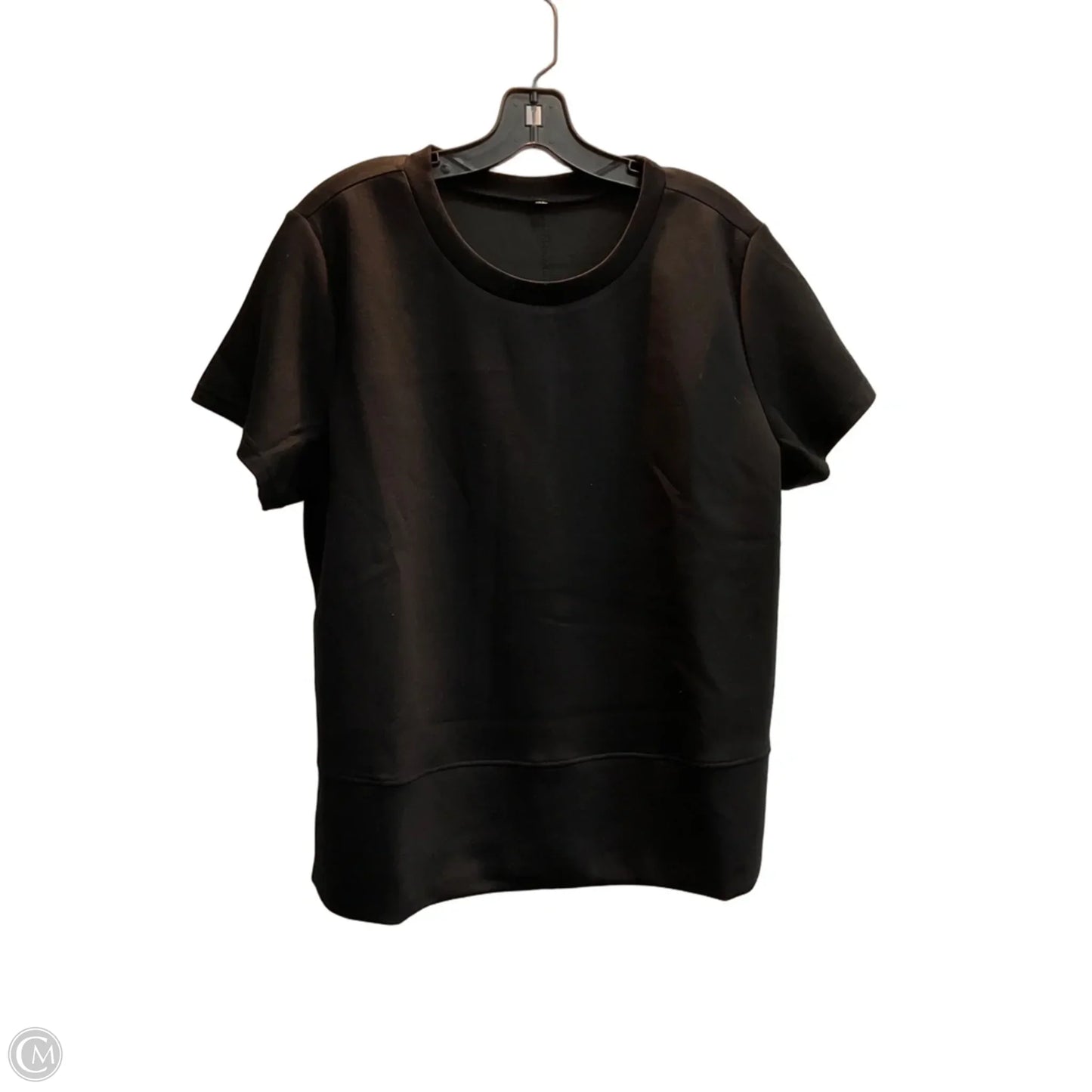 Top Short Sleeve Basic By Clothes Mentor In Black, Size: Xl