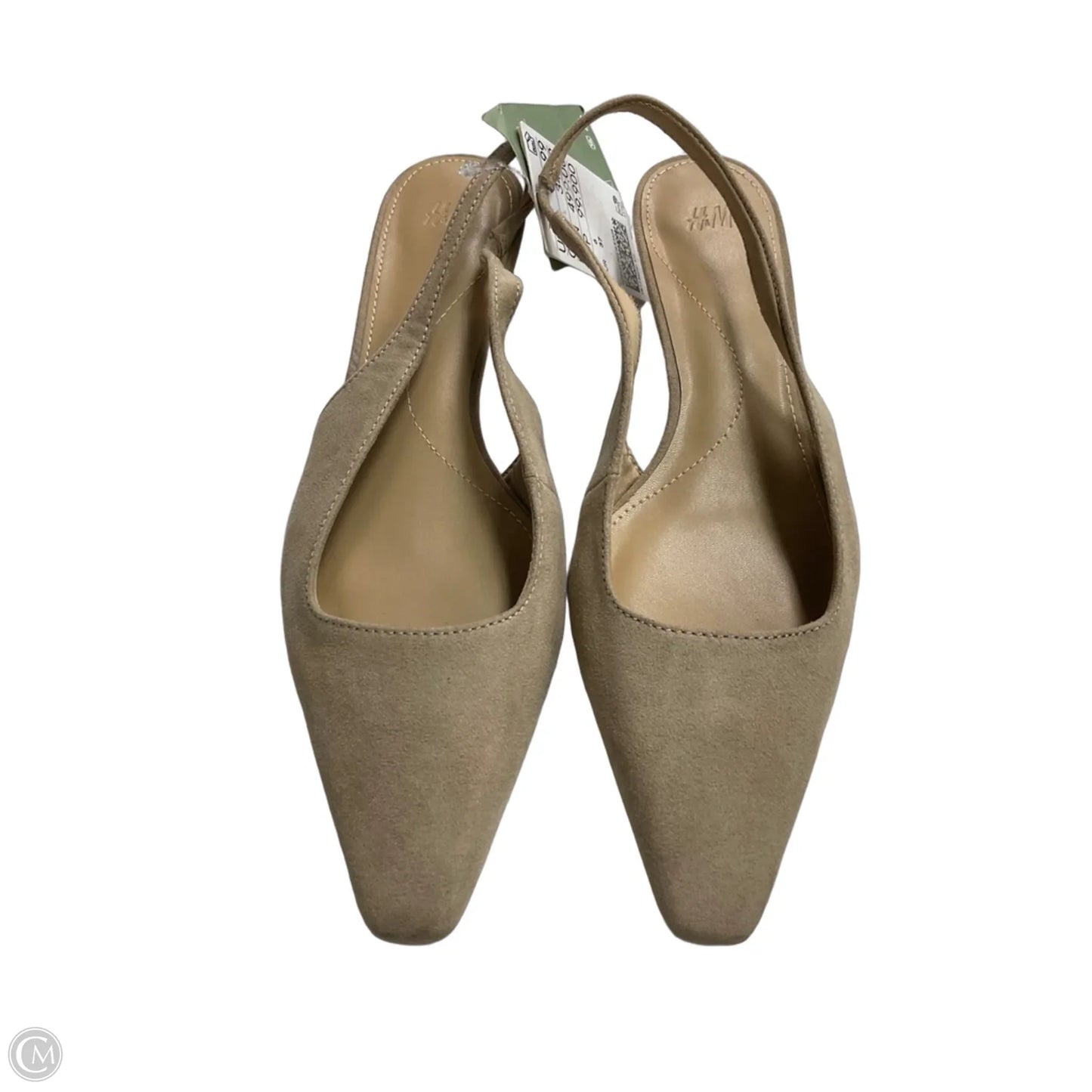 Shoes Heels Kitten By H&m In Tan, Size: 6