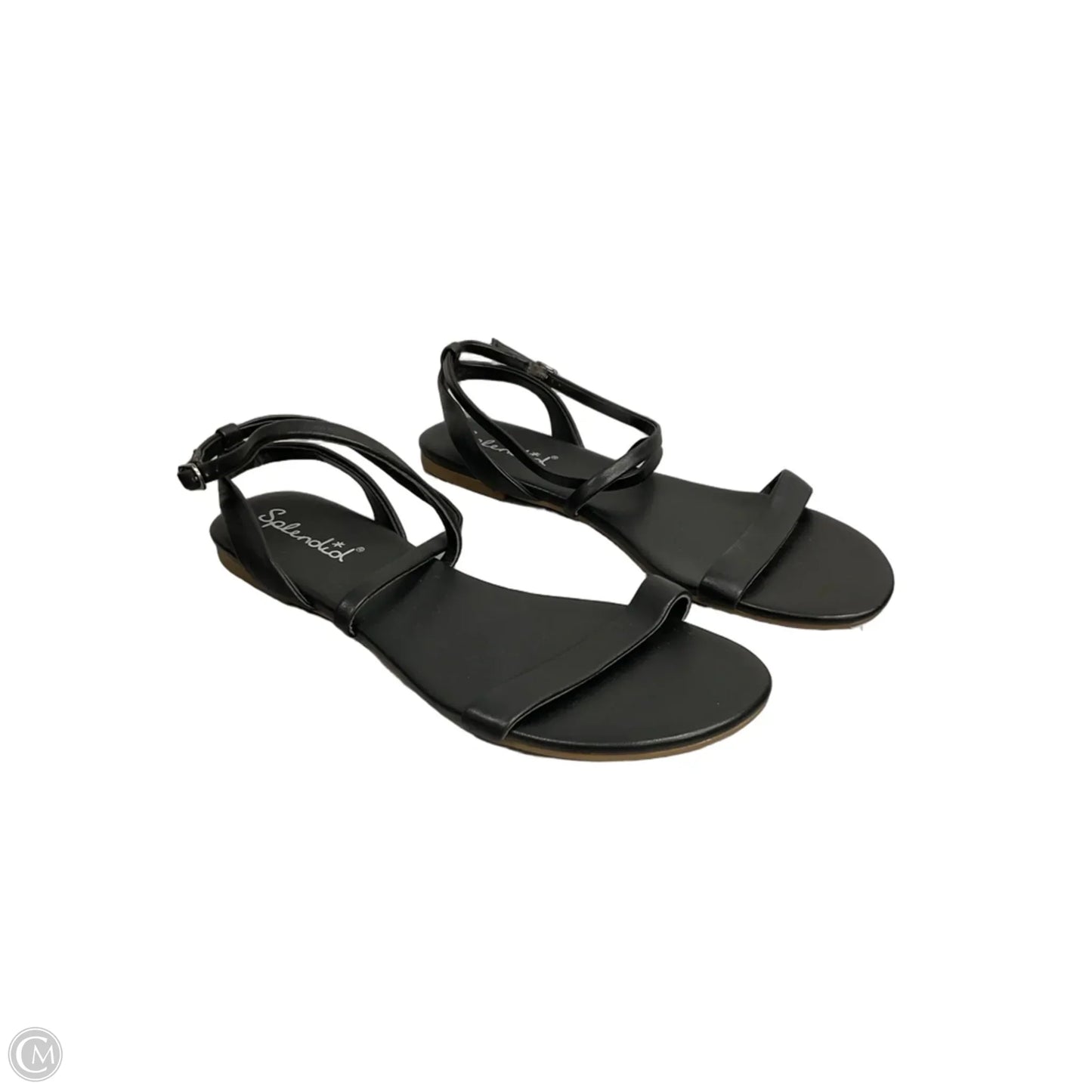 Sandals Flats By Splendid In Black, Size: 9.5