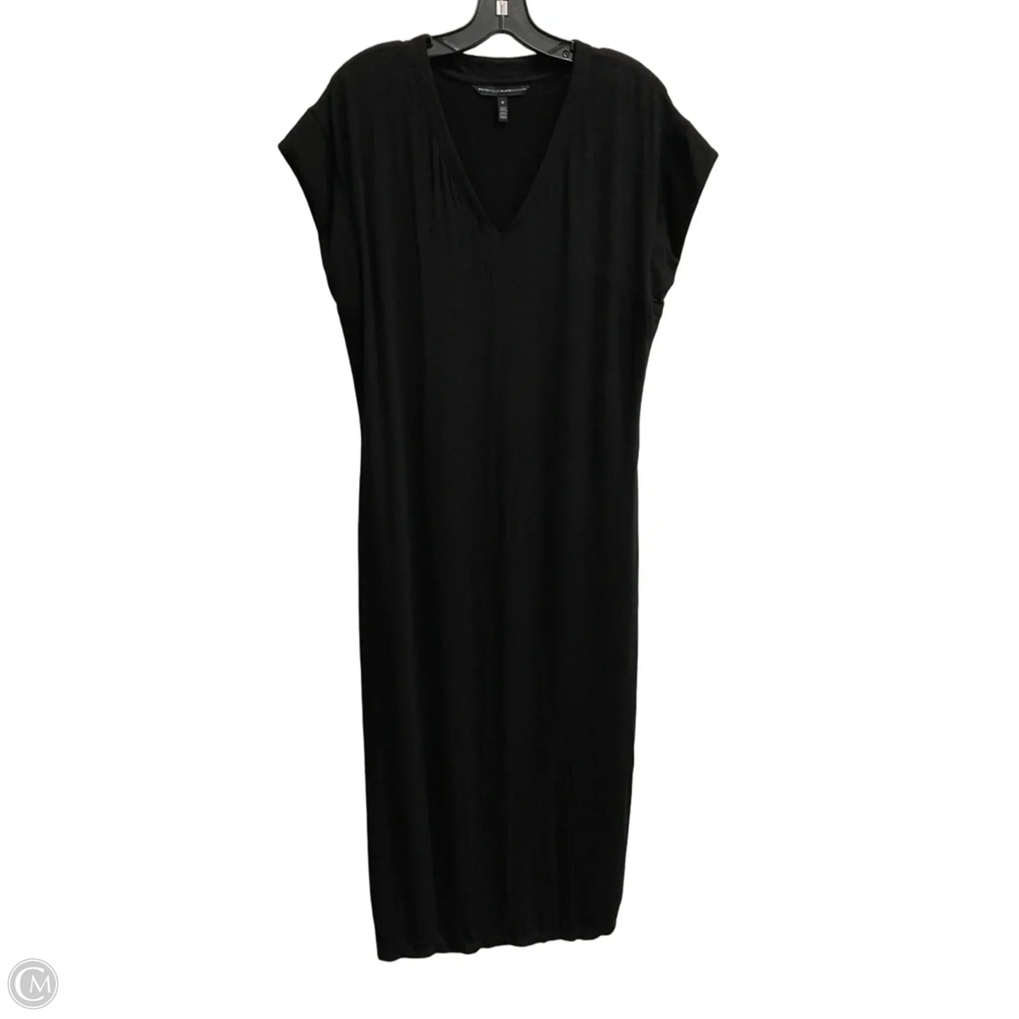 Dress Casual Maxi By White House Black Market In Black, Size: L
