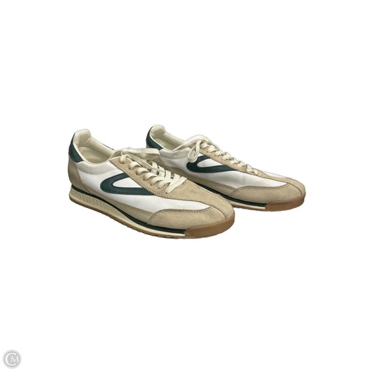 Shoes Sneakers By Tretorn In Green & White, Size: 9
