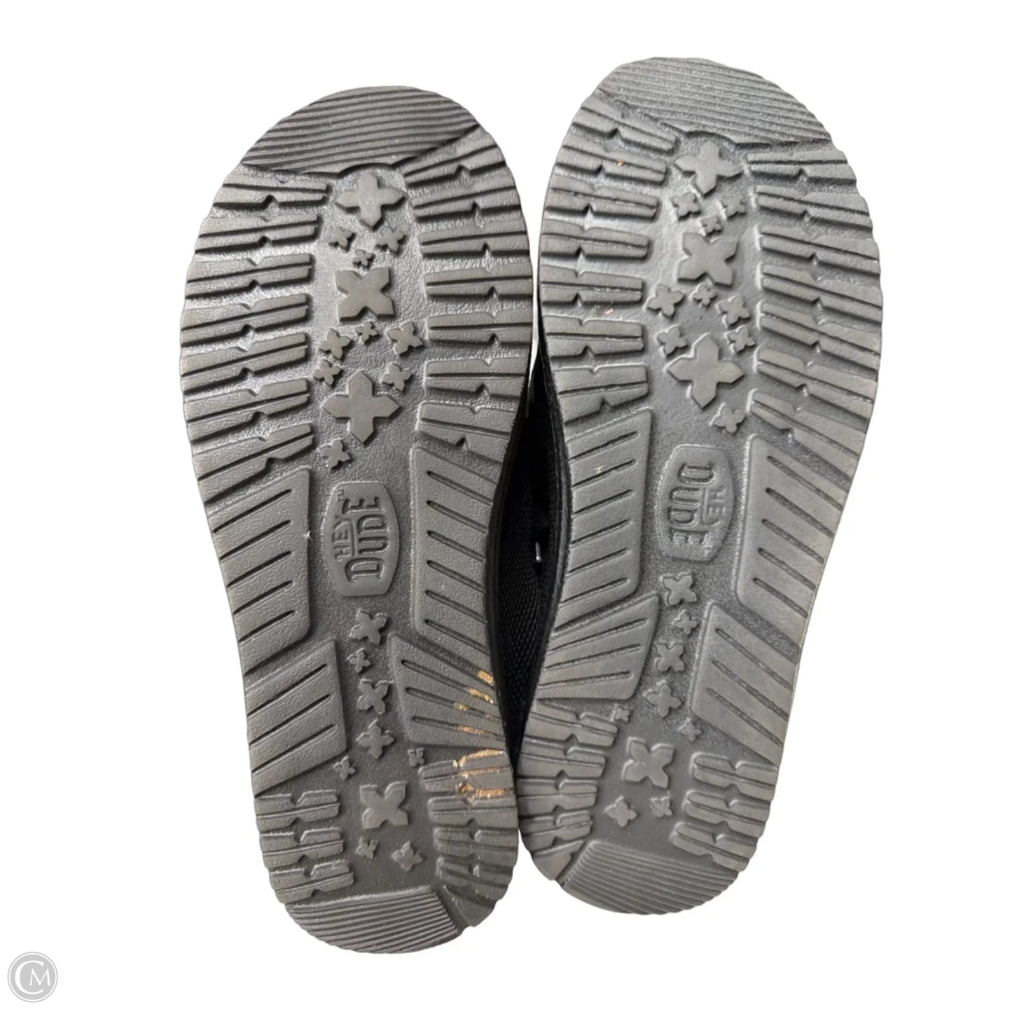 Shoes Flats By Hey Dude In Black, Size: 8