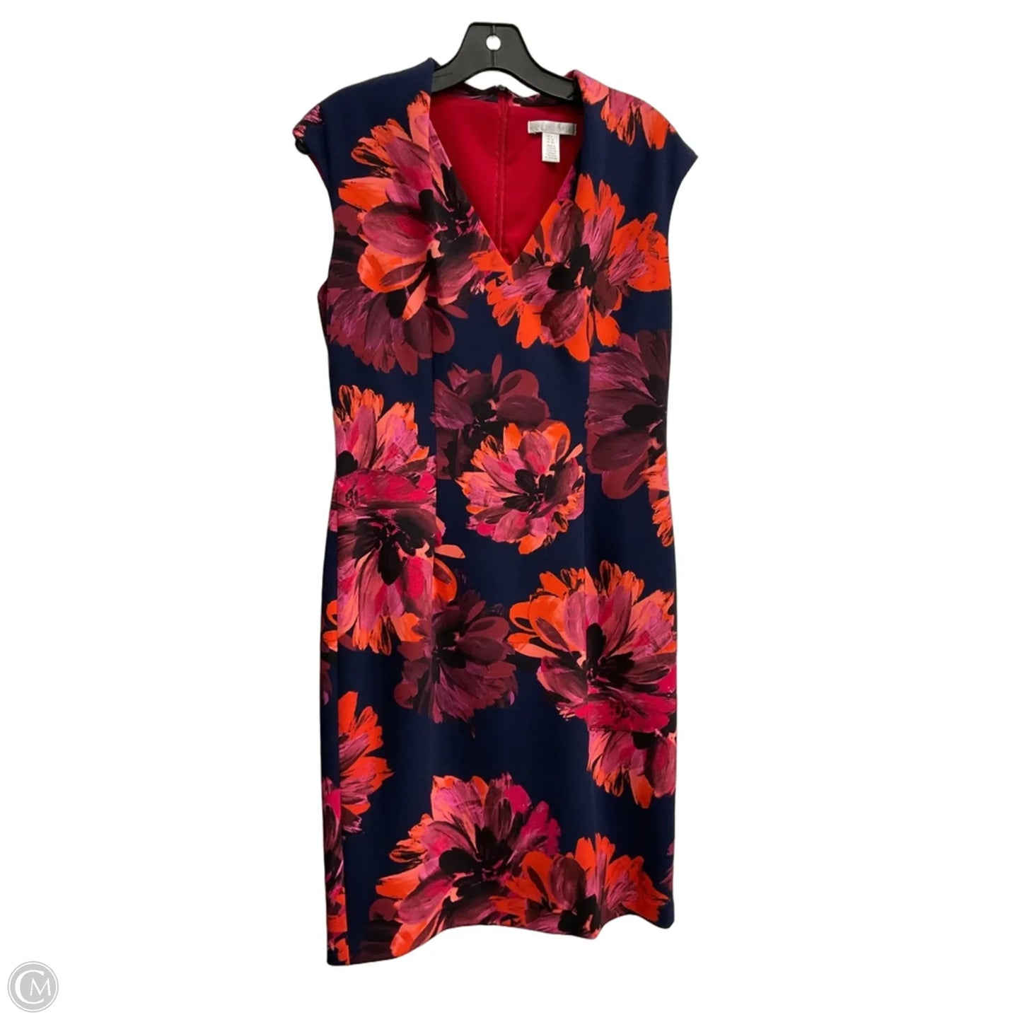 Dress Work By London Times In Floral Print, Size: M