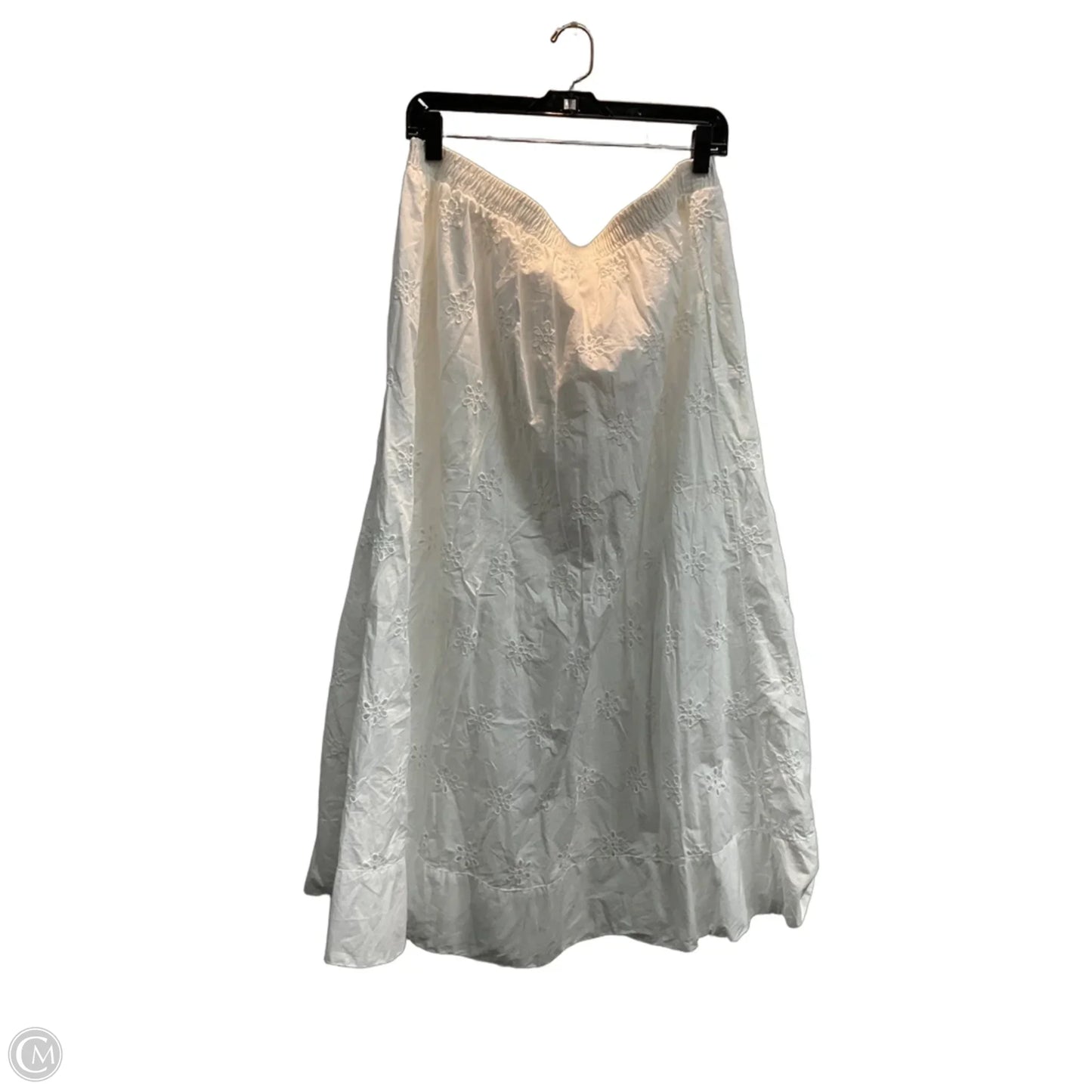 Skirt Maxi By A New Day In White, Size: 12