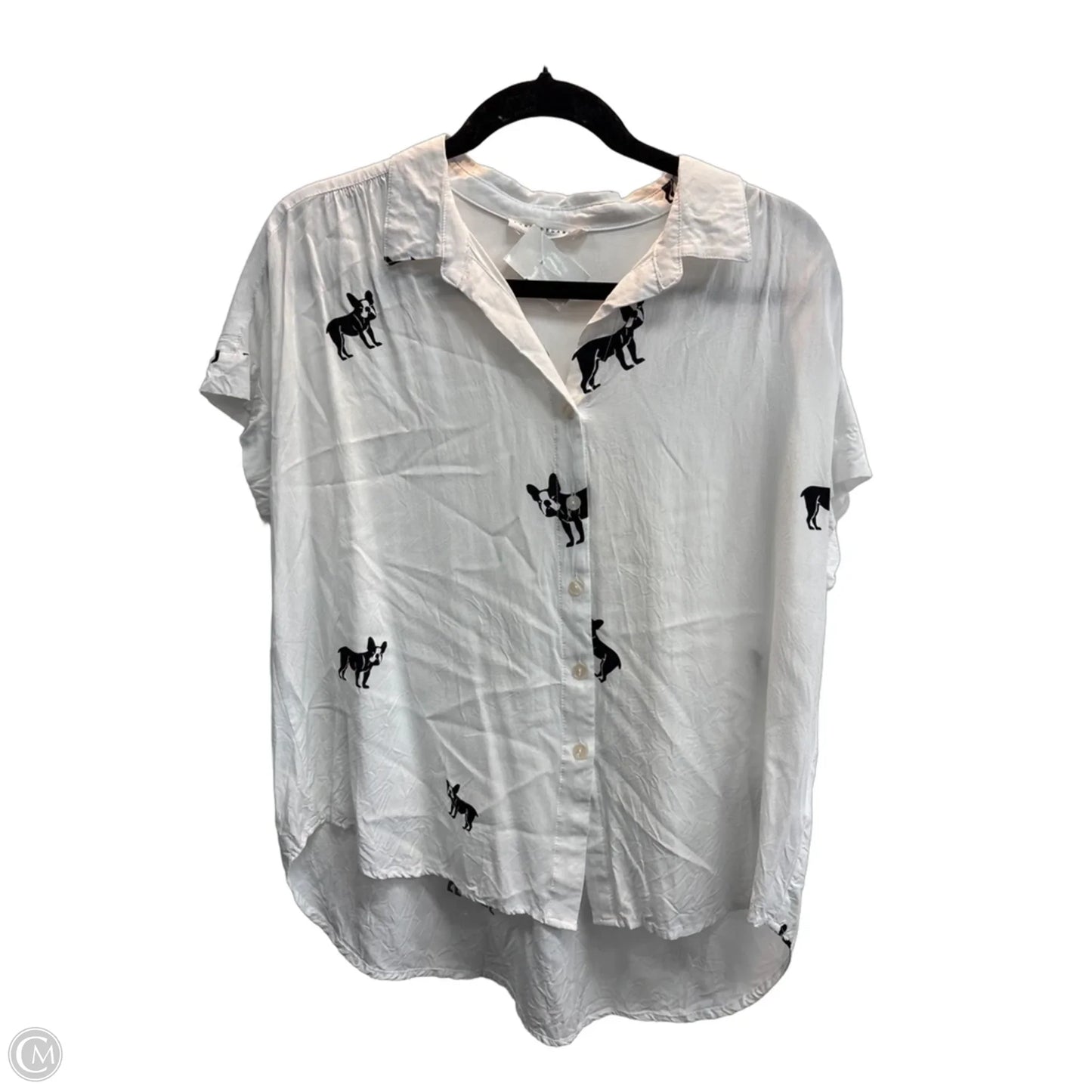 Top Sleeveless By Jane And Delancey In Animal Print, Size: M