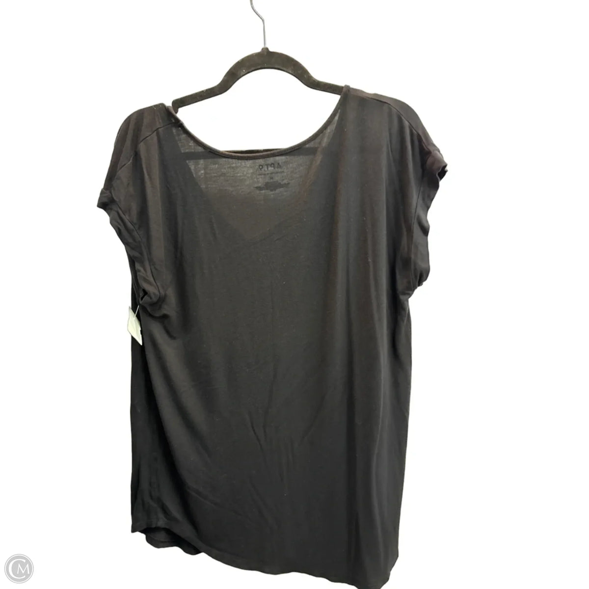 Top Sleeveless Basic By Apt 9 In Black, Size: M