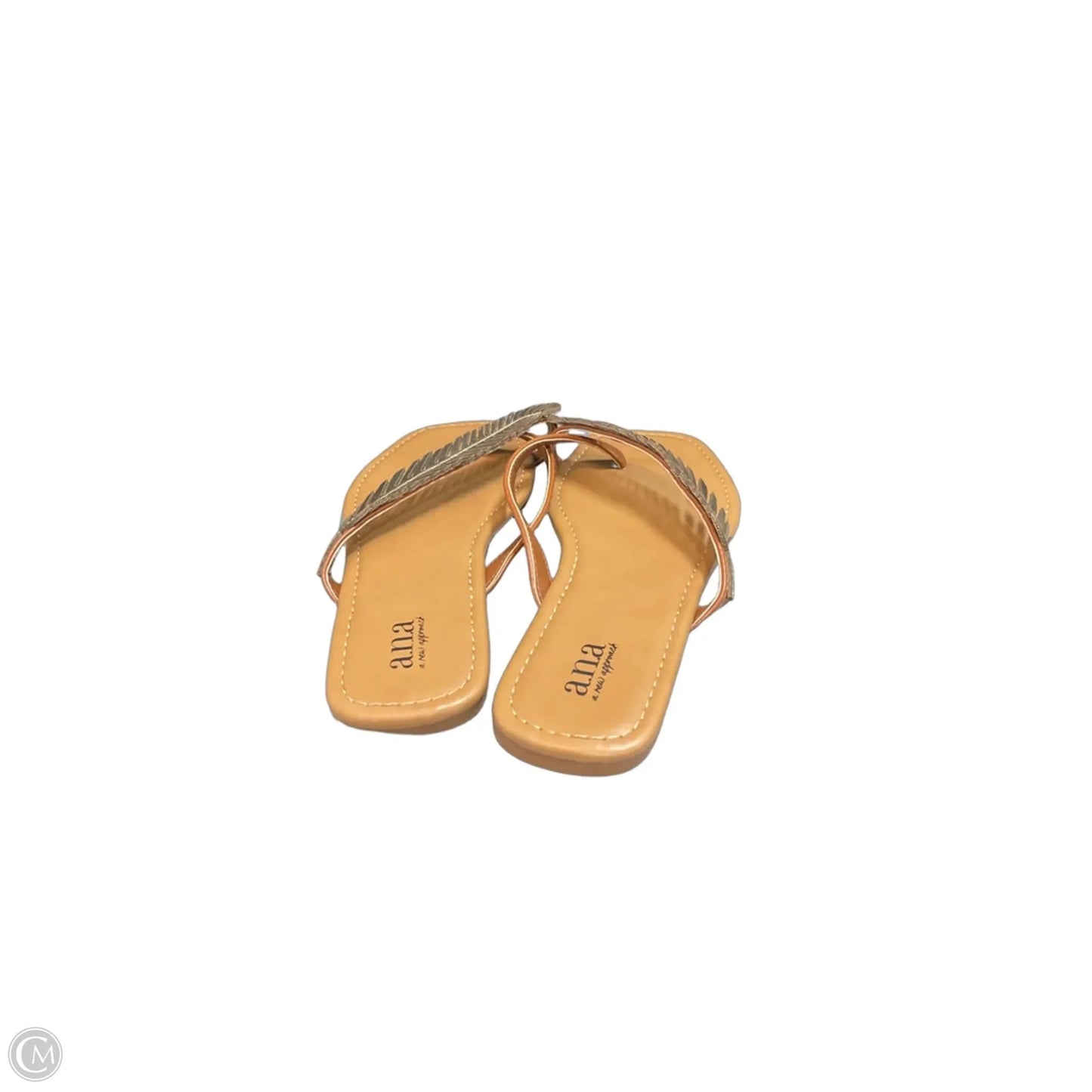 Sandals Flats By Ana In Brown, Size: 8