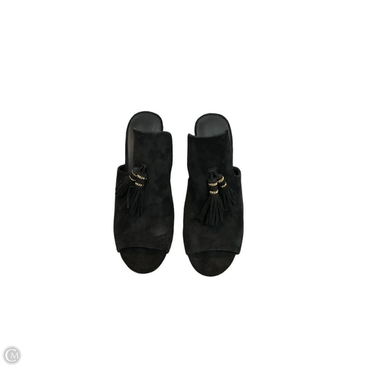 Shoes Designer By Karl Lagerfeld In Black, Size: 8