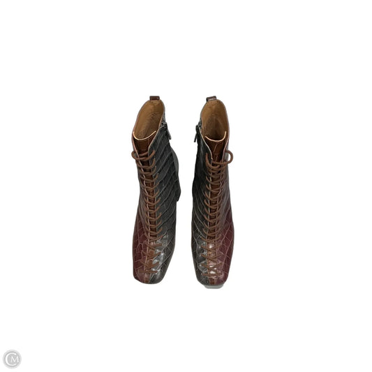 Boots Mid-calf Heels By Sam Edelman In Multi-colored, Size: 8