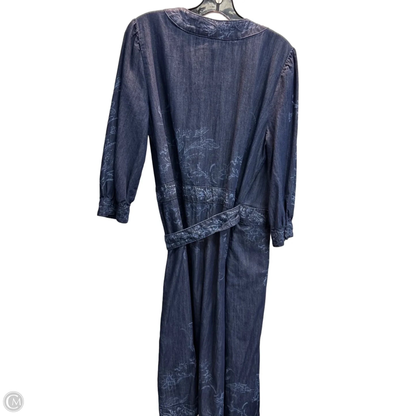 Dress Work By White House Black Market In Blue Denim, Size: L