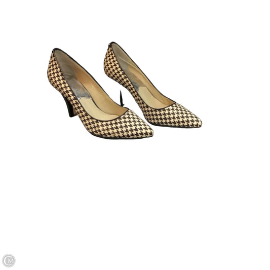 Shoes Heels Stiletto By Michael By Michael Kors In Black & White, Size: 7