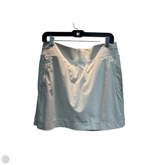 Athletic Skort By Athleta In Tan, Size: L