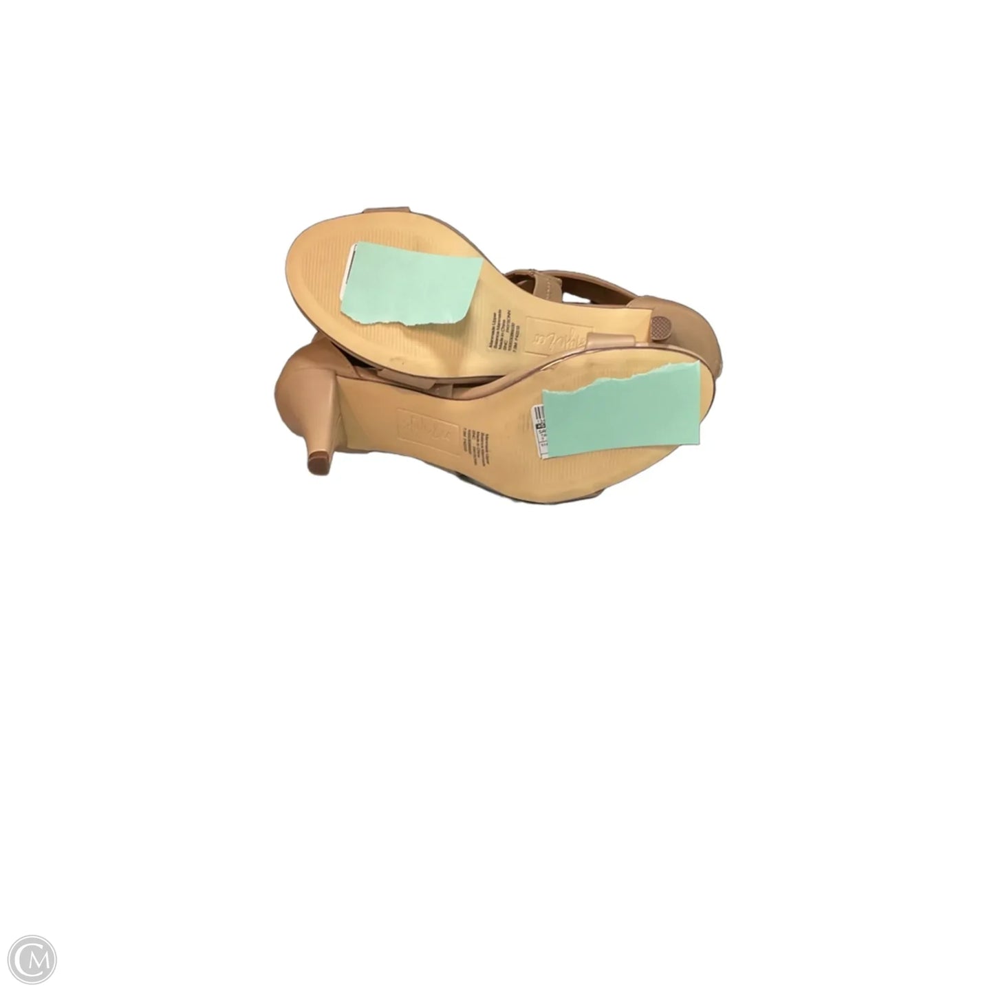 Sandals Heels Kitten By Style And Co Collection Women In Tan, Size: 7.5