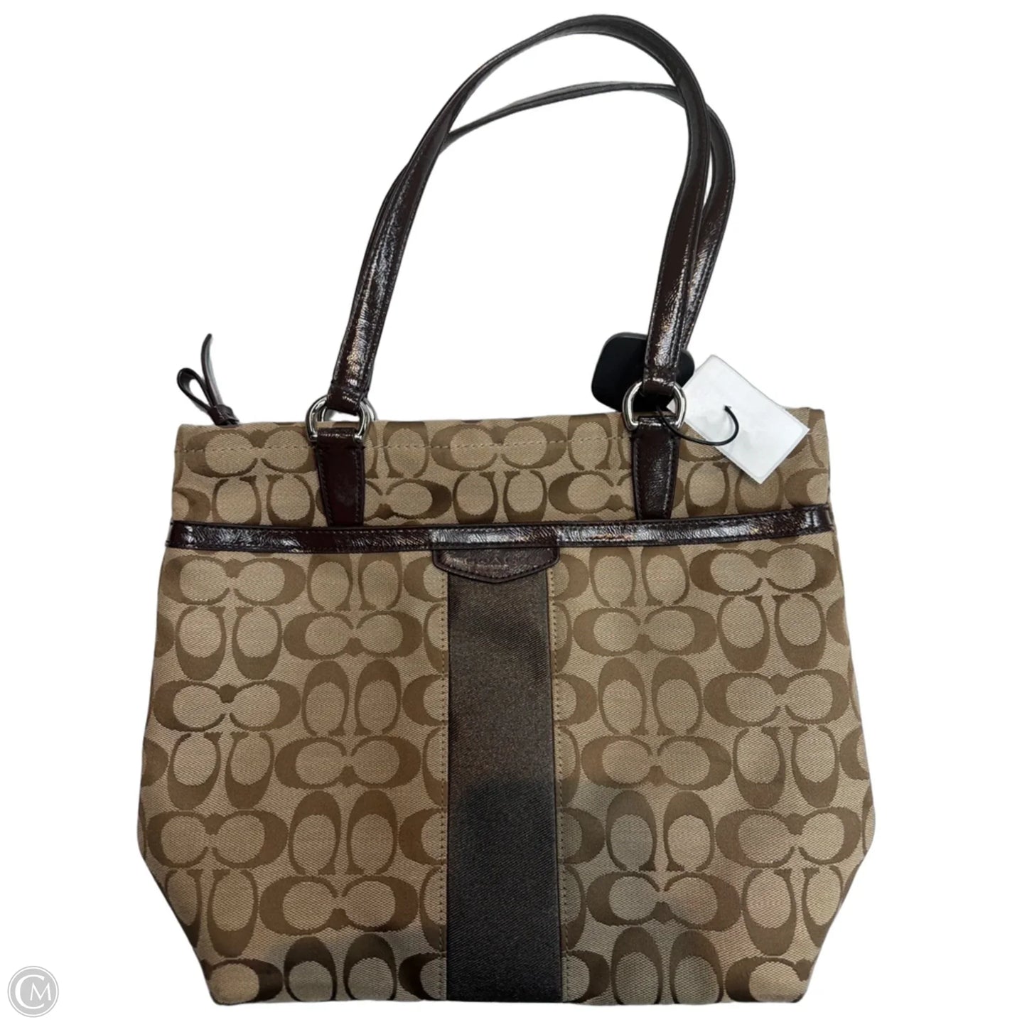 Tote Designer By Coach, Size: Medium
