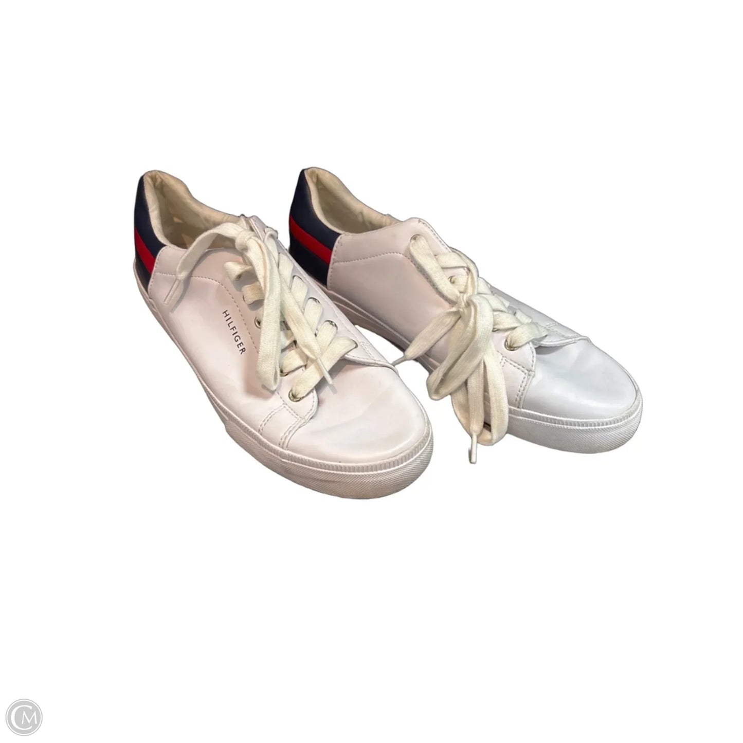 Shoes Sneakers By Tommy Hilfiger In White, Size: 10