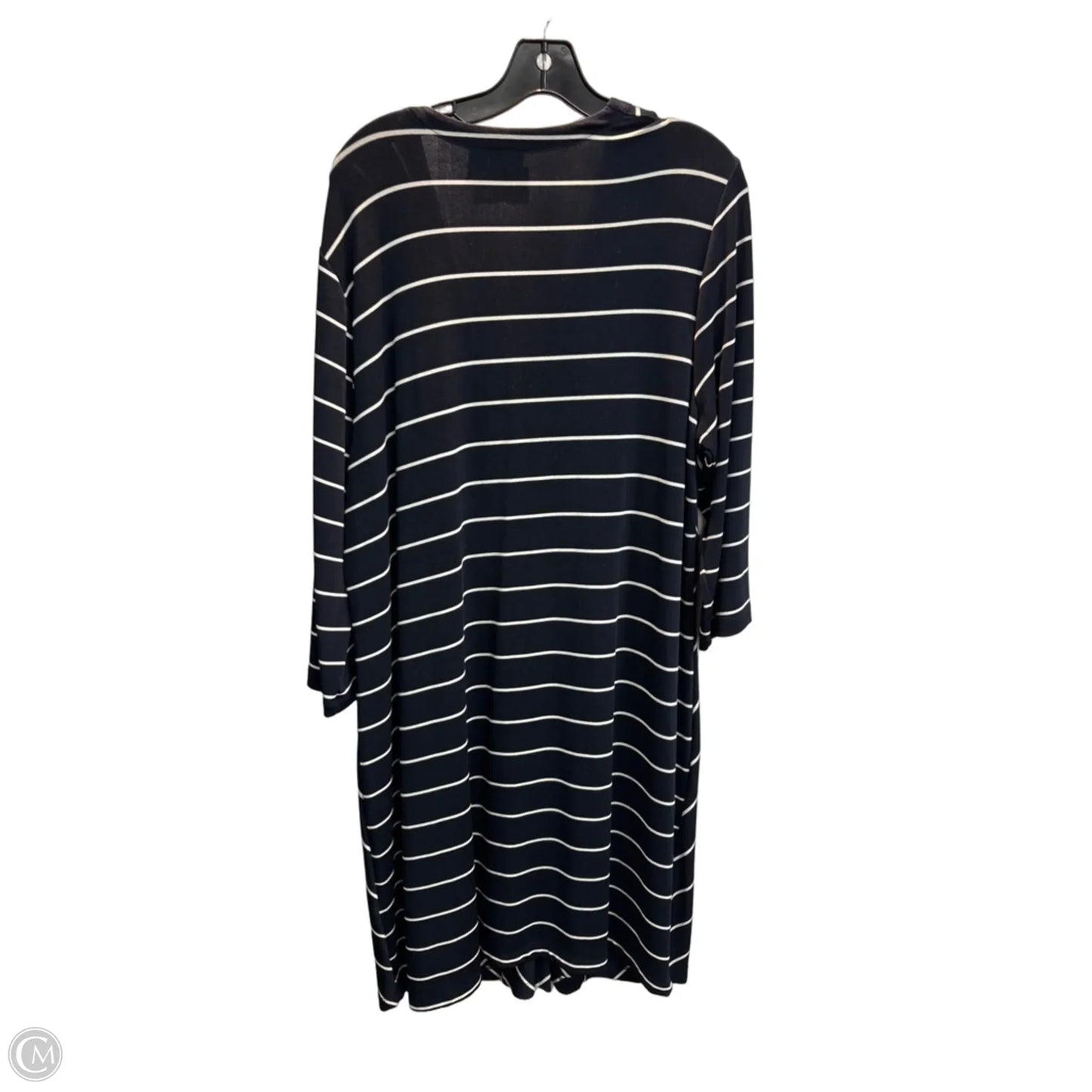 Kimono By Chicos In Striped Pattern, Size: Xl