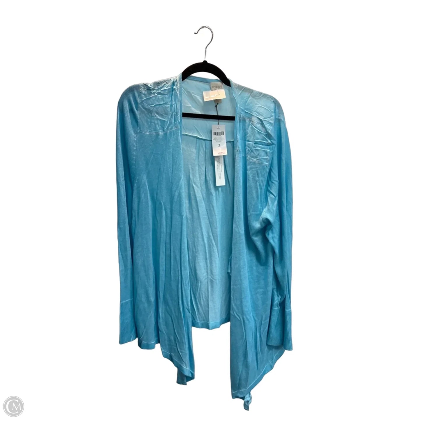 Cardigan By Chicos In Blue, Size: Xl