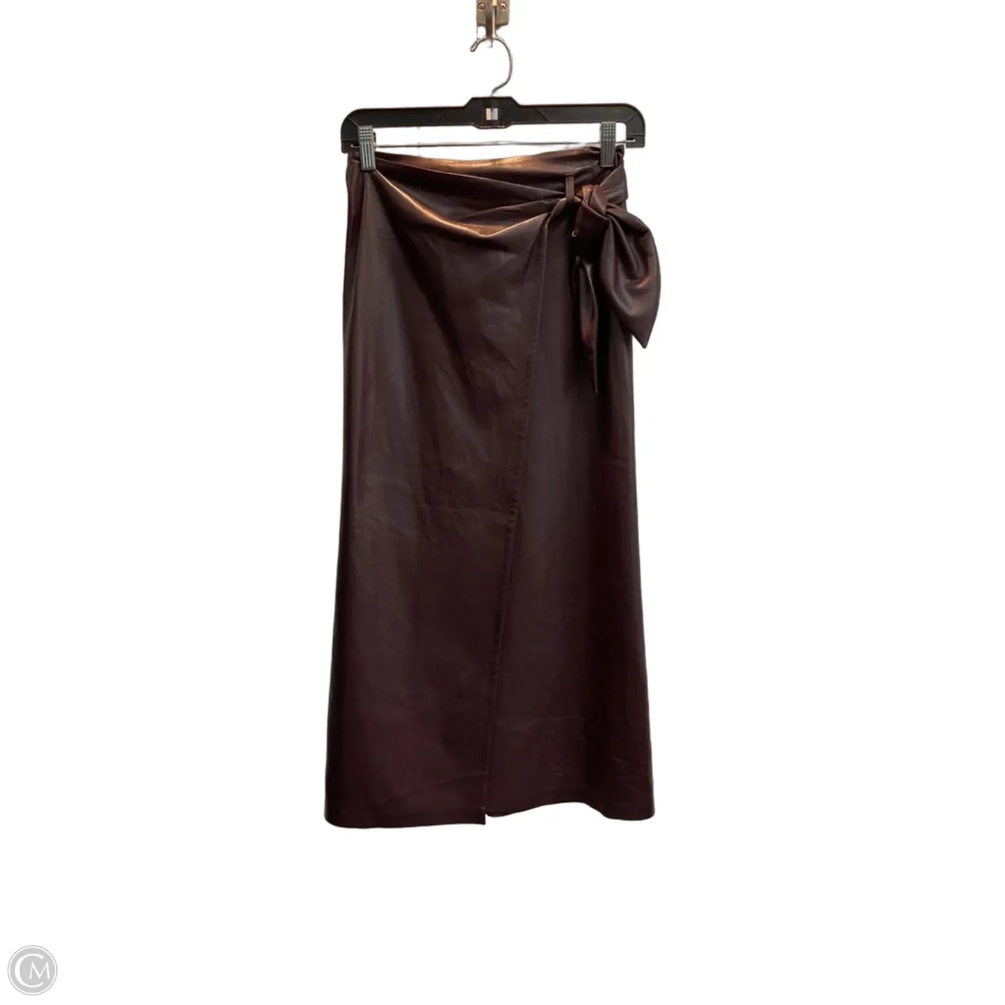 Skirt Maxi By Clothes Mentor In Maroon, Size: 2