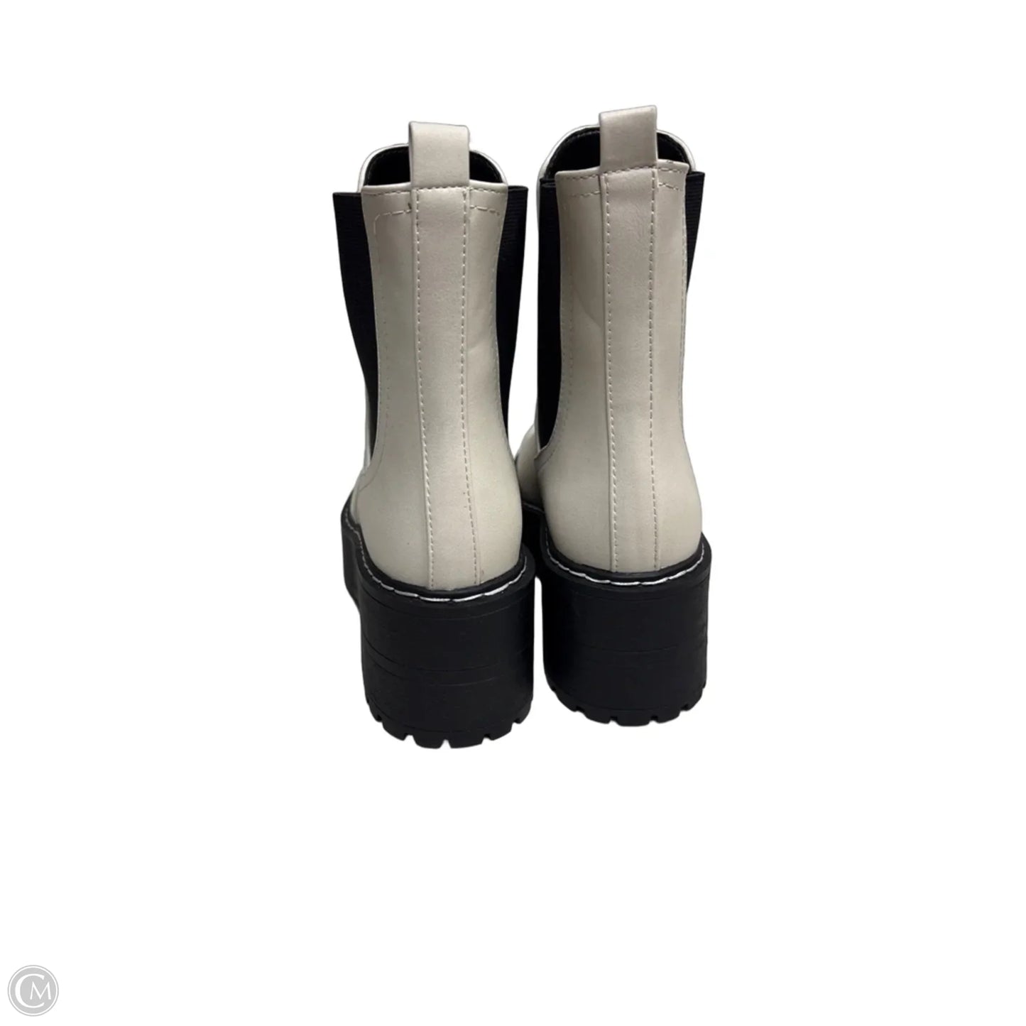 Boots Combat By Soda In White, Size: 7