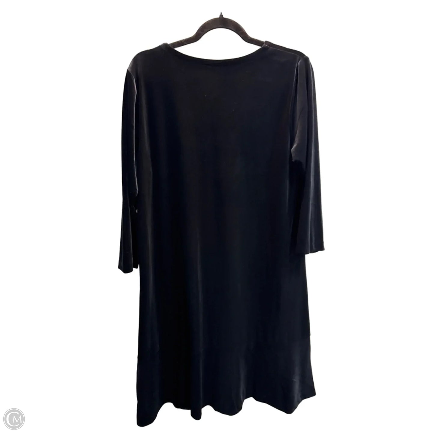 Dress Casual Midi By J. Jill In Black, Size: L