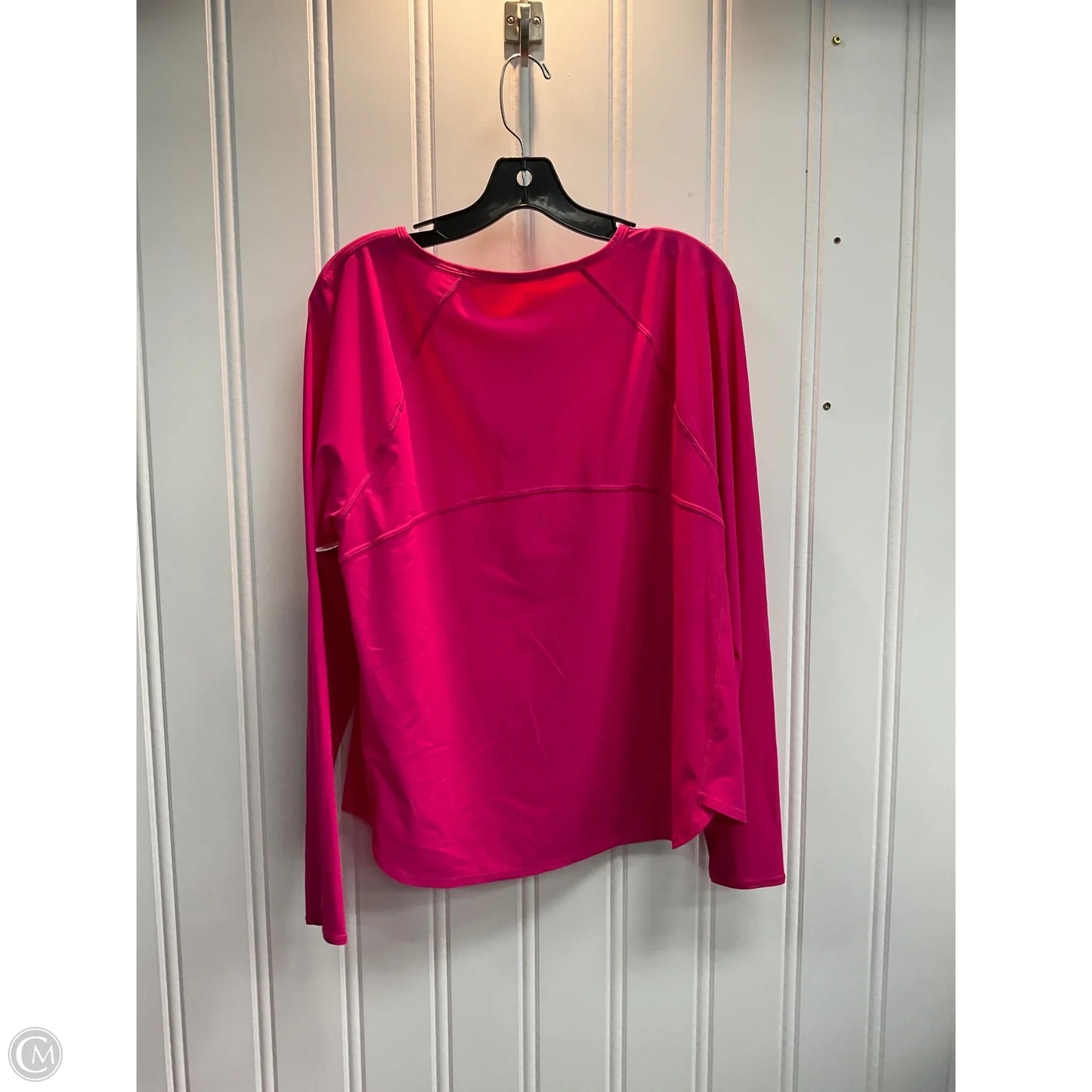 Athletic Top Long Sleeve Crewneck By Talbots In Pink, Size: Xl