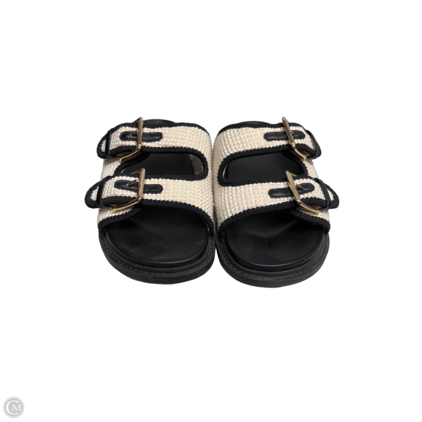 Sandals Flats By Universal Thread In Cream, Size: 9