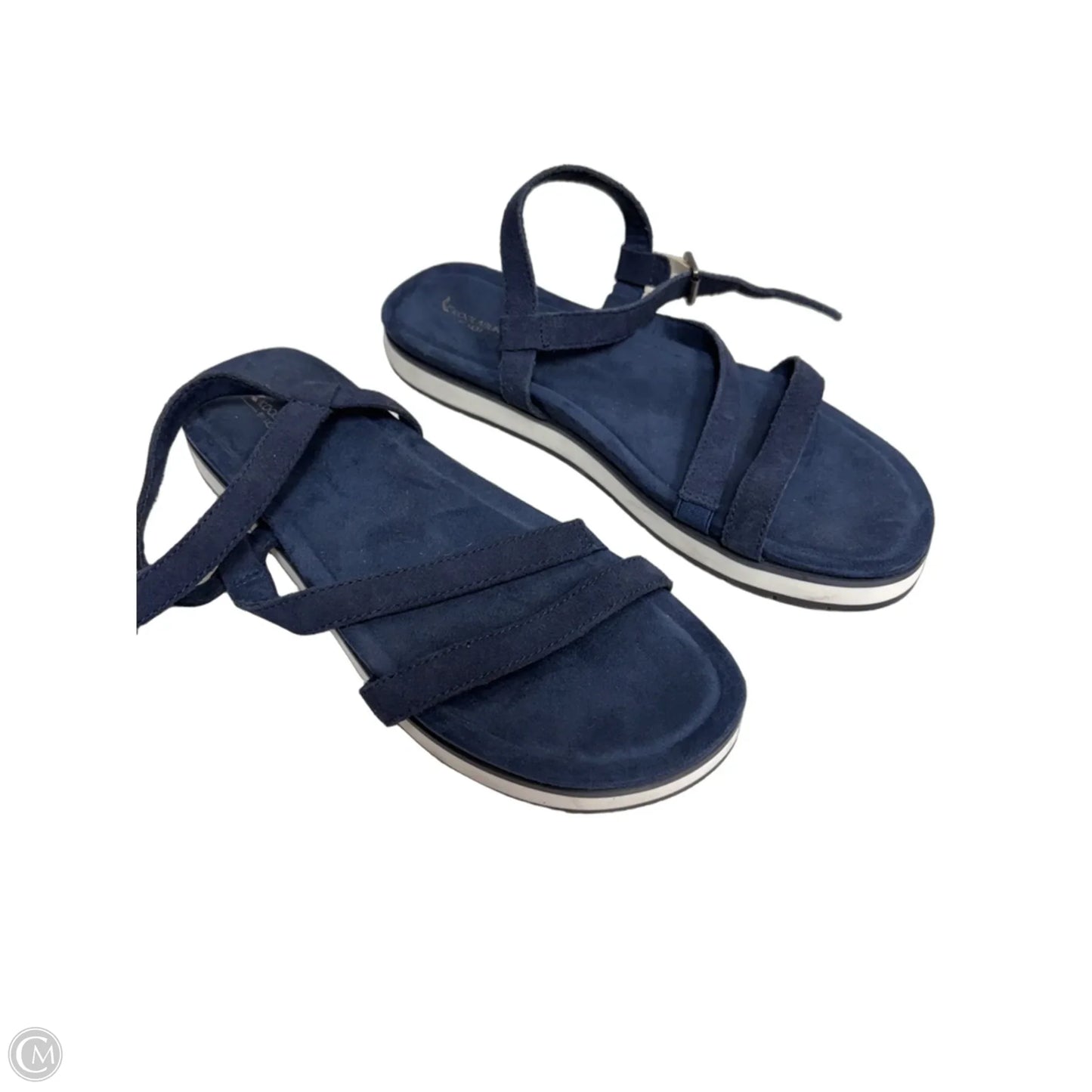 Sandals Flats By Koolaburra By Ugg In Blue, Size: 9.5