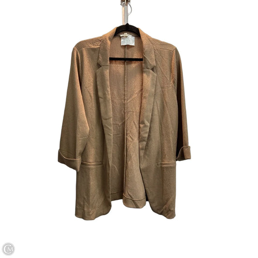 Blazer By Maurices In Tan, Size: L