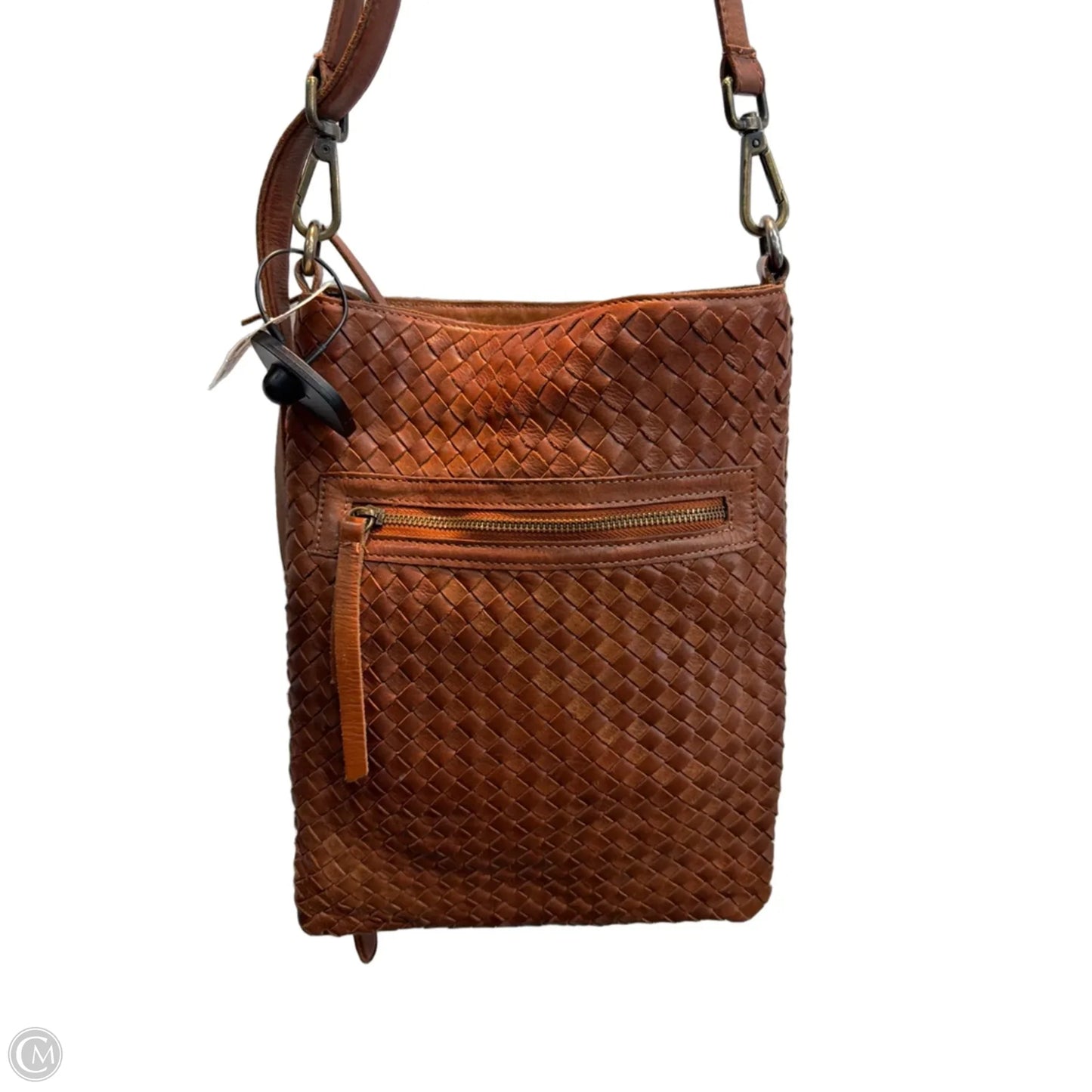 Crossbody Leather By Cmc, Size: Medium
