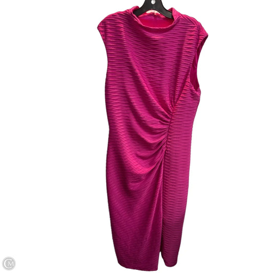Dress Party Long By London Times In Pink, Size: L