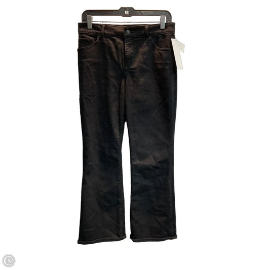 Jeans Boot Cut By White House Black Market In Black Denim, Size: 8p