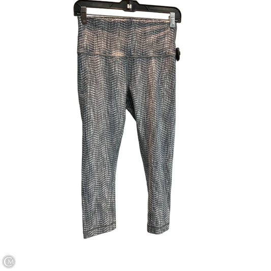 Athletic Leggings By Lululemon In Grey, Size: M