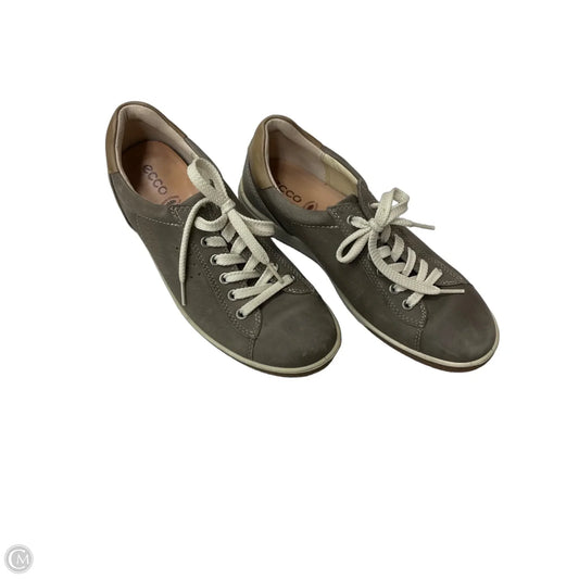 Shoes Sneakers By Ecco In Taupe, Size: 8.5