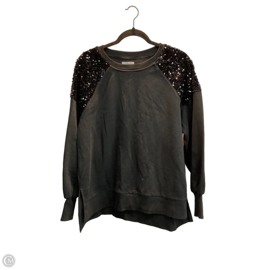 Sweatshirt Crewneck By Maurices In Black, Size: Xl