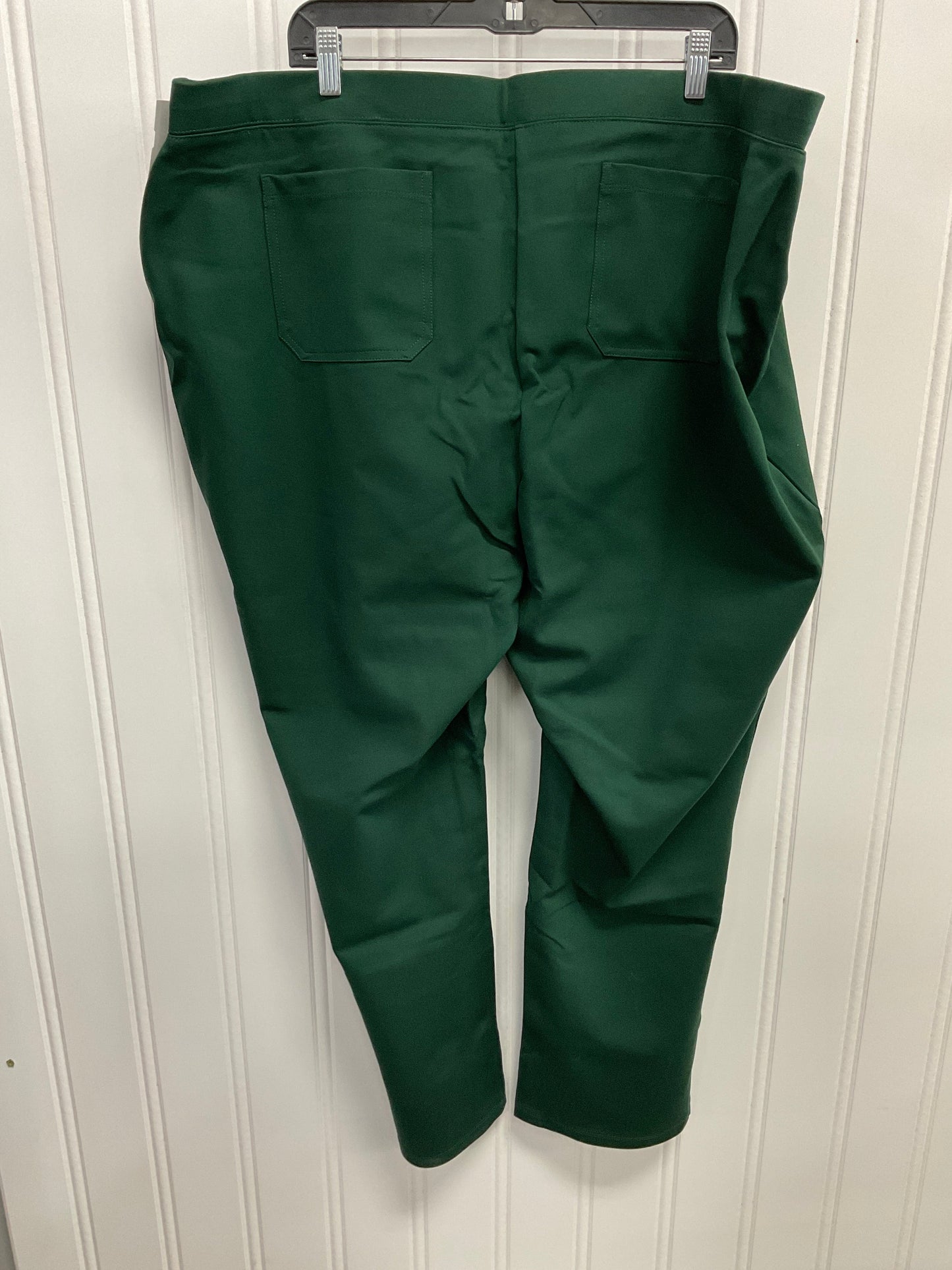 Pants Leggings By Susan Graver In Green, Size: 3x