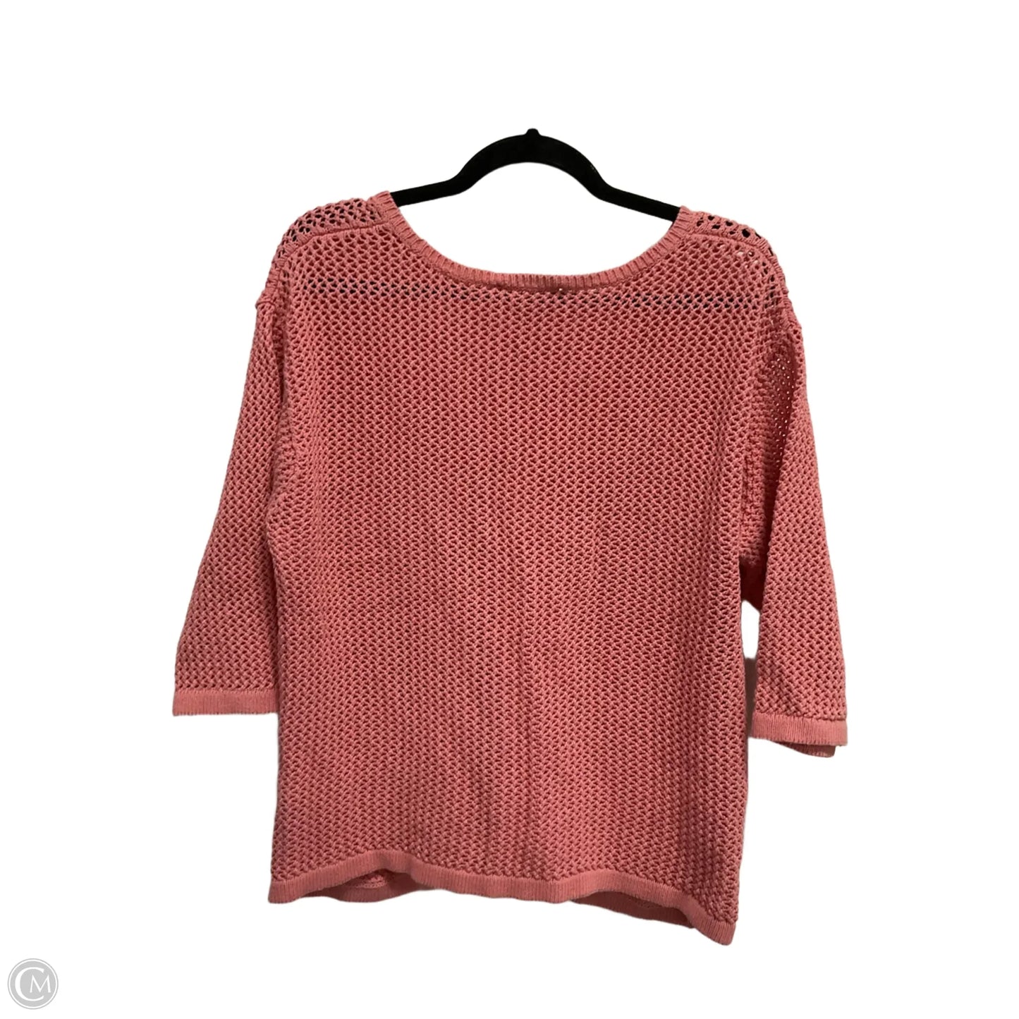 Sweater By Cj Banks In Pink, Size: Xl