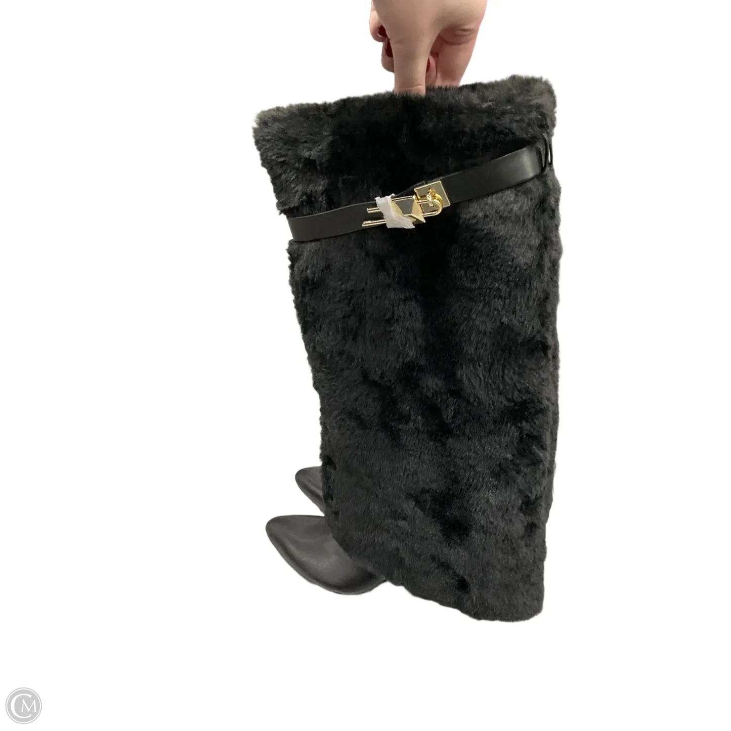 Boots Knee Heels By Liliana In Black, Size: 9