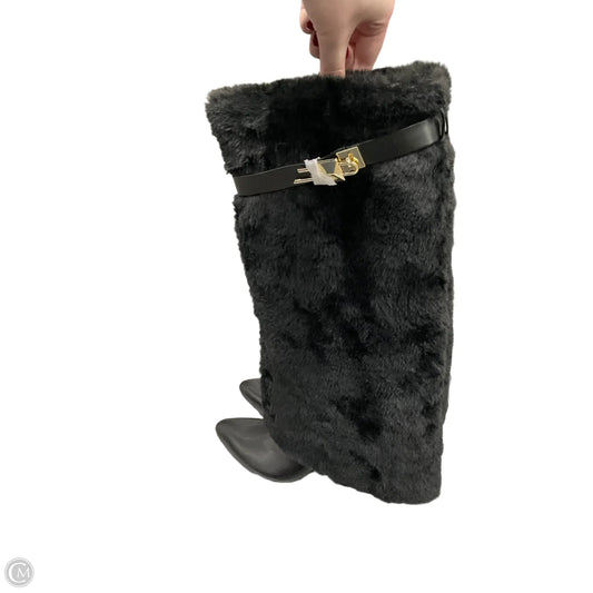 Boots Knee Heels By Liliana In Black, Size: 9