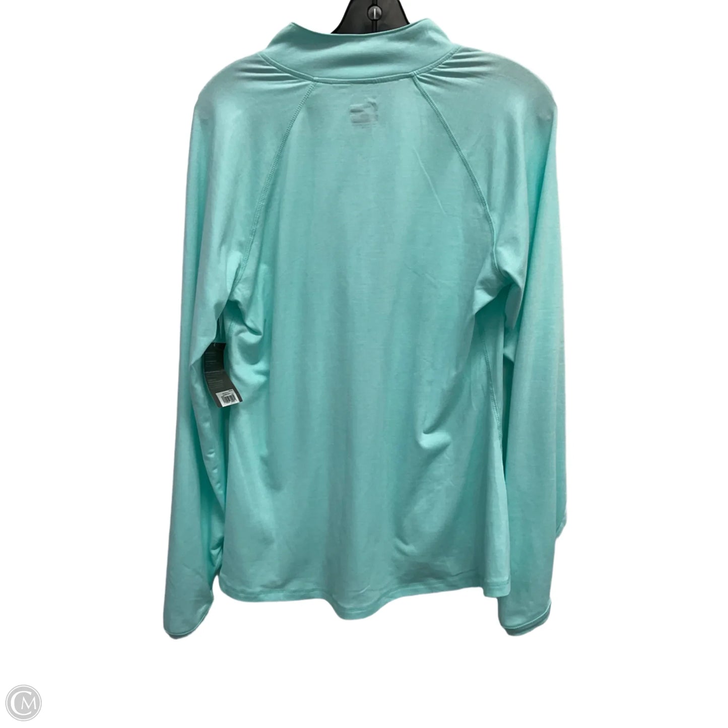 Athletic Top Long Sleeve Collar By Old Navy In Blue, Size: L