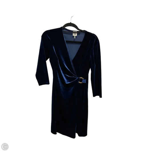 Dress Party Midi By Anne Klein In Navy, Size: S