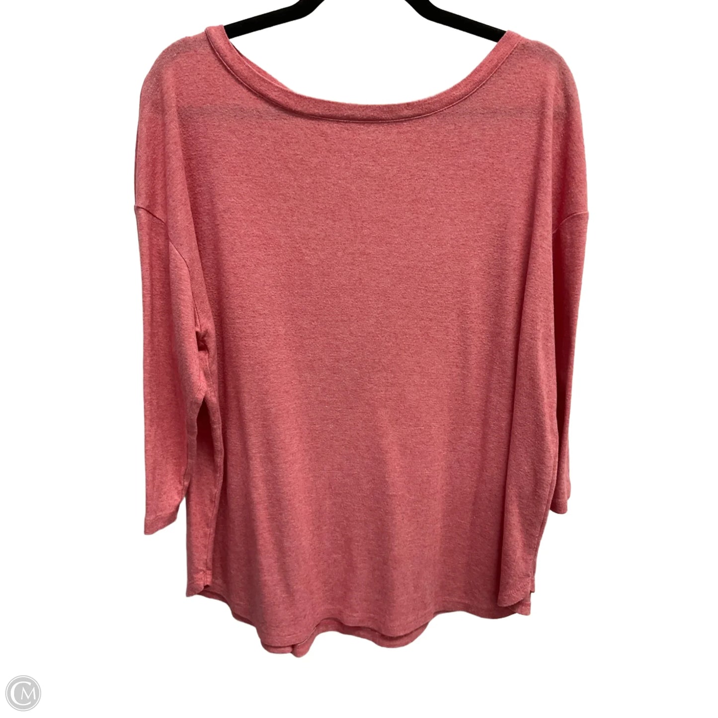 Top Long Sleeve By Maurices In Pink, Size: 1x