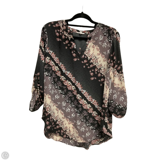 Top 3/4 Sleeve By Maurices In Multi-colored, Size: Xl
