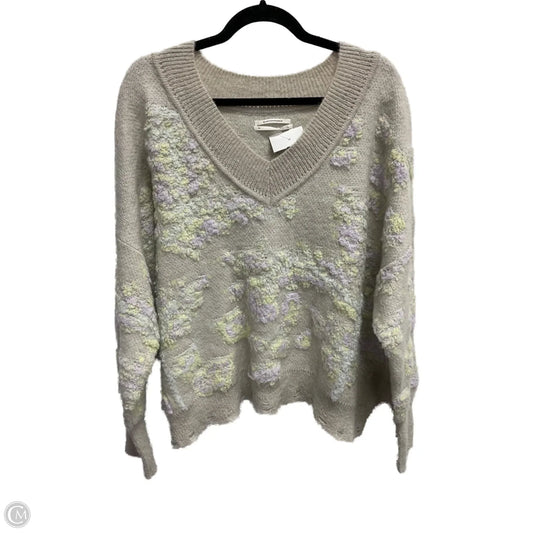 Sweater By Anthropologie In Multi-colored, Size: Xl