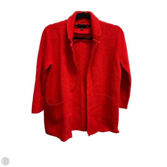 Cardigan By J. Crew In Red, Size: Xs