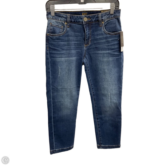 Jeans Cropped By Kut In Blue, Size: 2