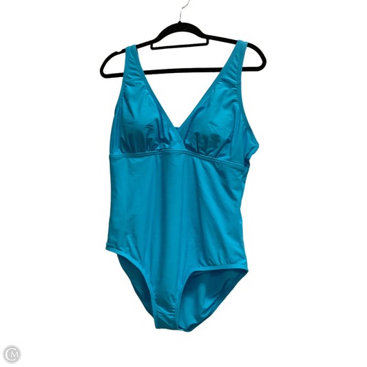 Swimsuit By Lands End In Blue, Size: L