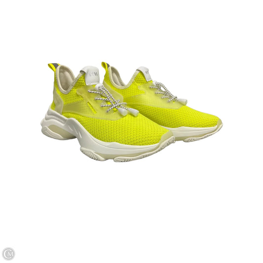 Shoes Athletic By Steve Madden In Yellow, Size: 9